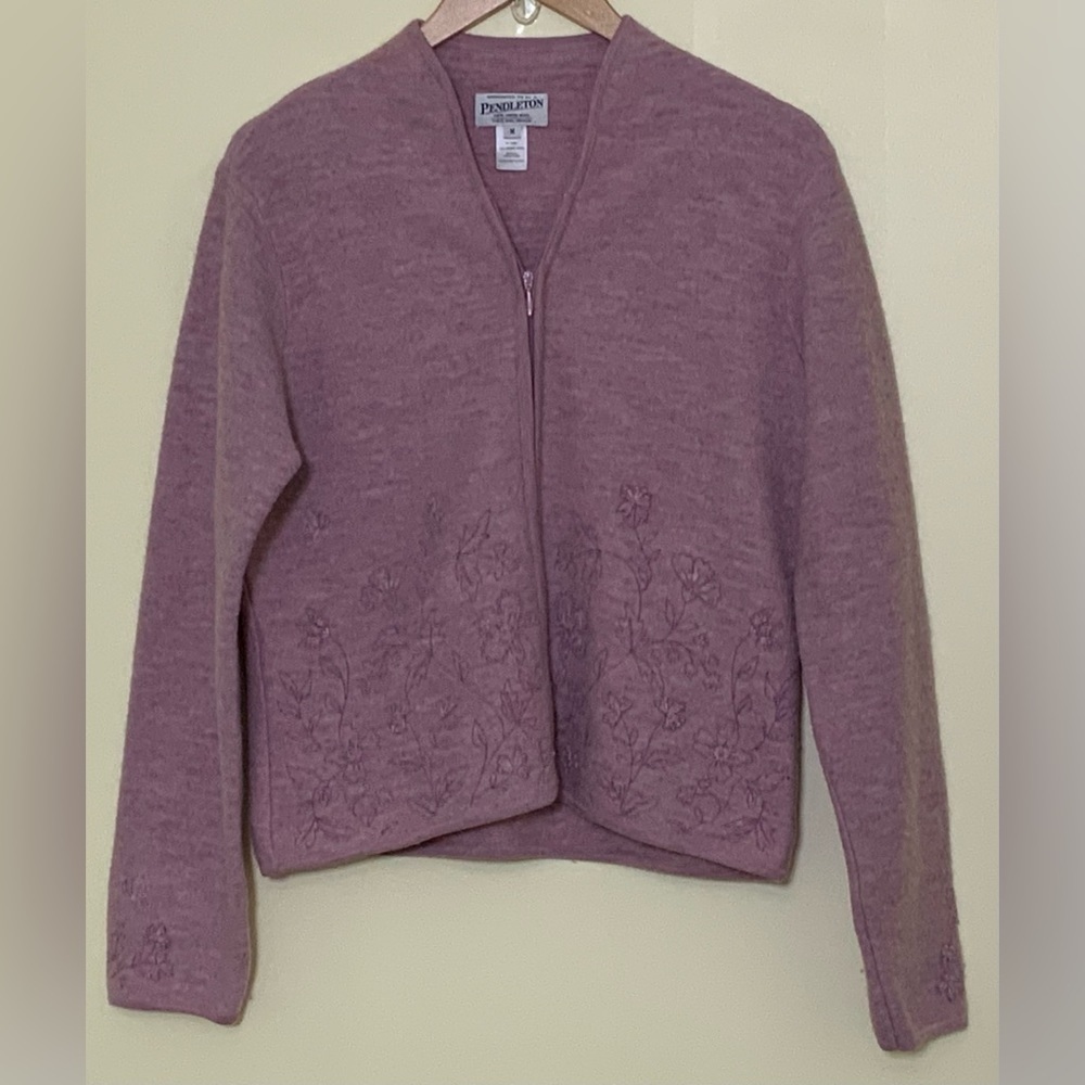 Pendleton Full Zip Sweater Cardigan